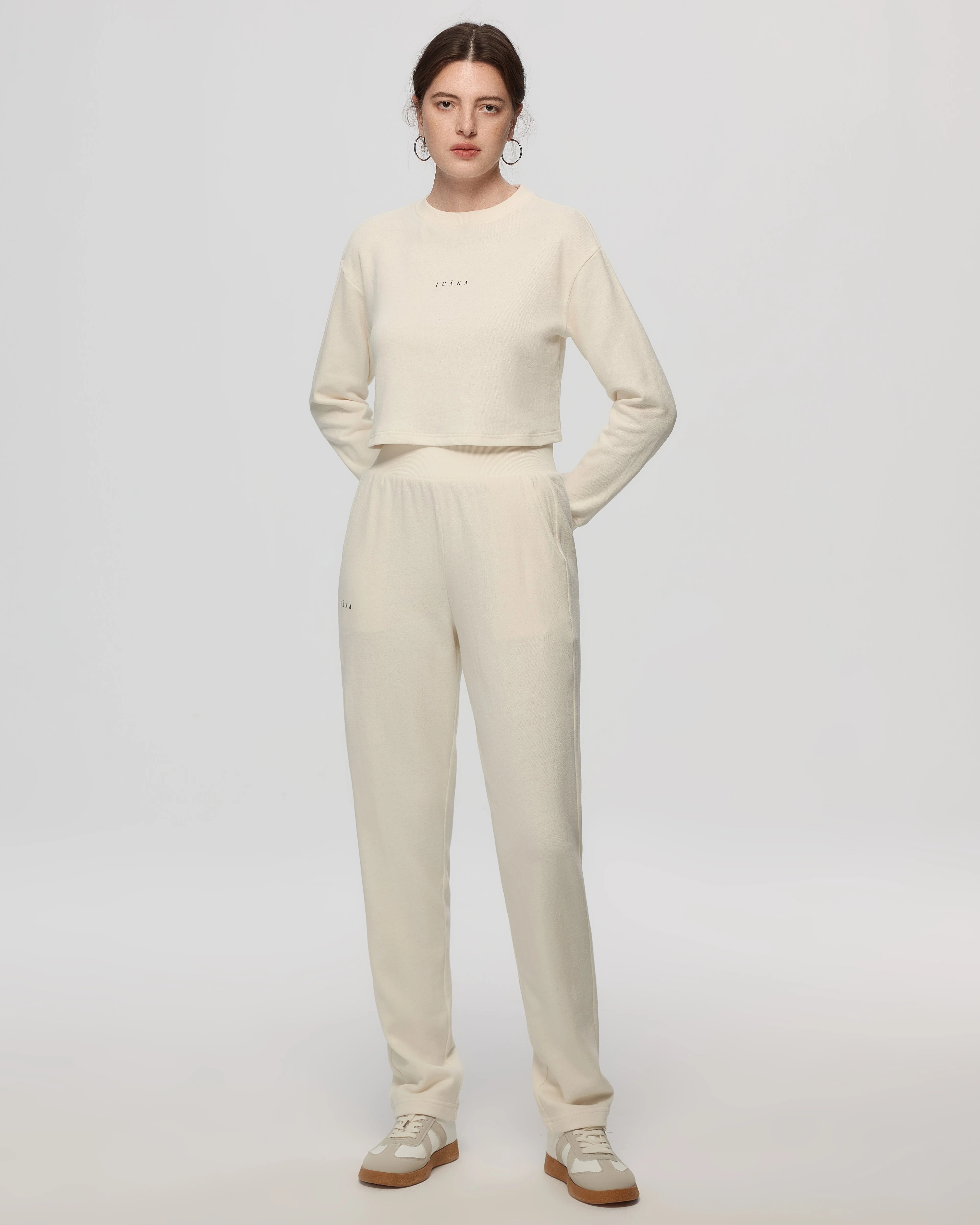 Off Hours Natural Mid Rise Joggers - Image 3