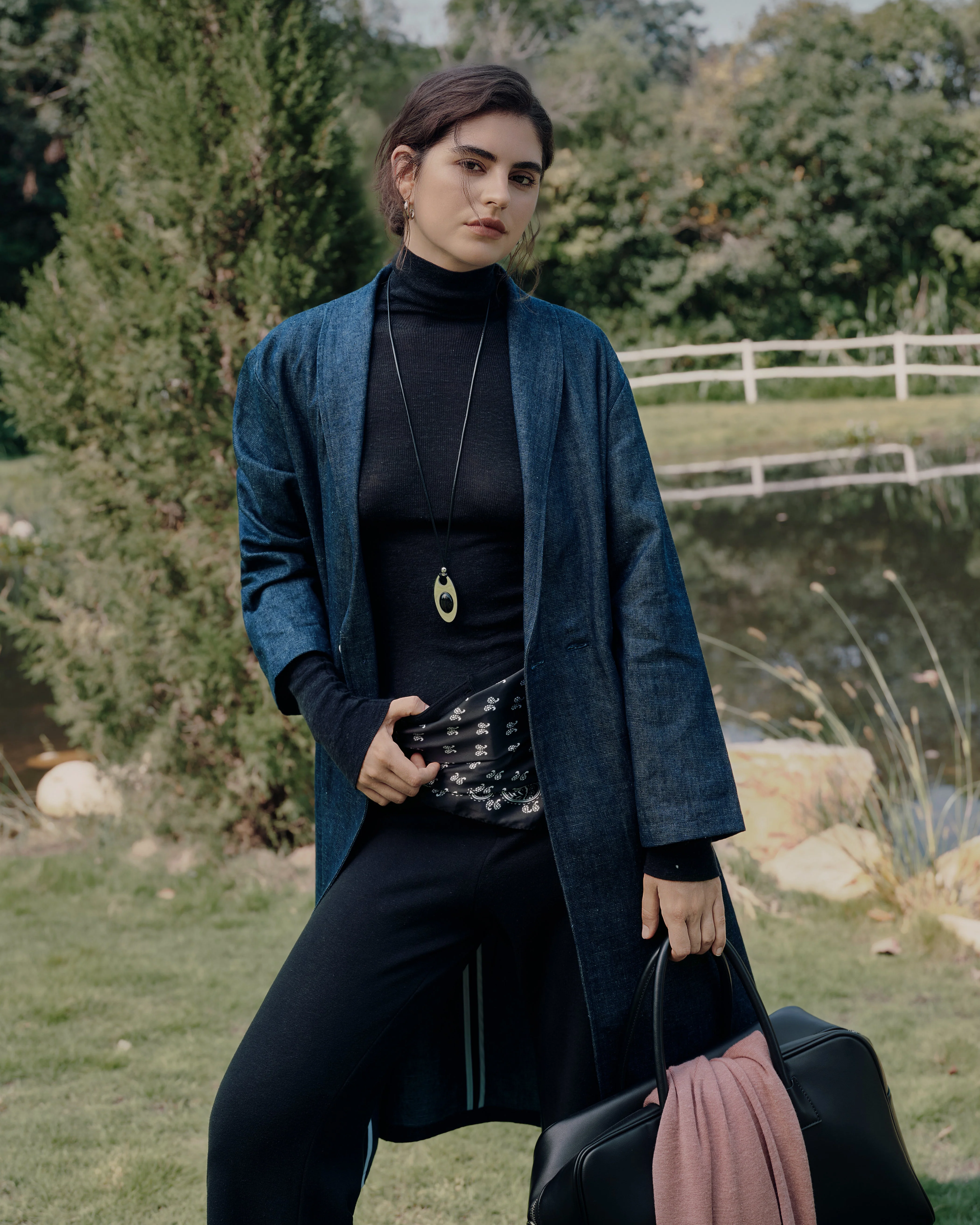 Ossa Knitted Hemp Turtleneck - Image 4
