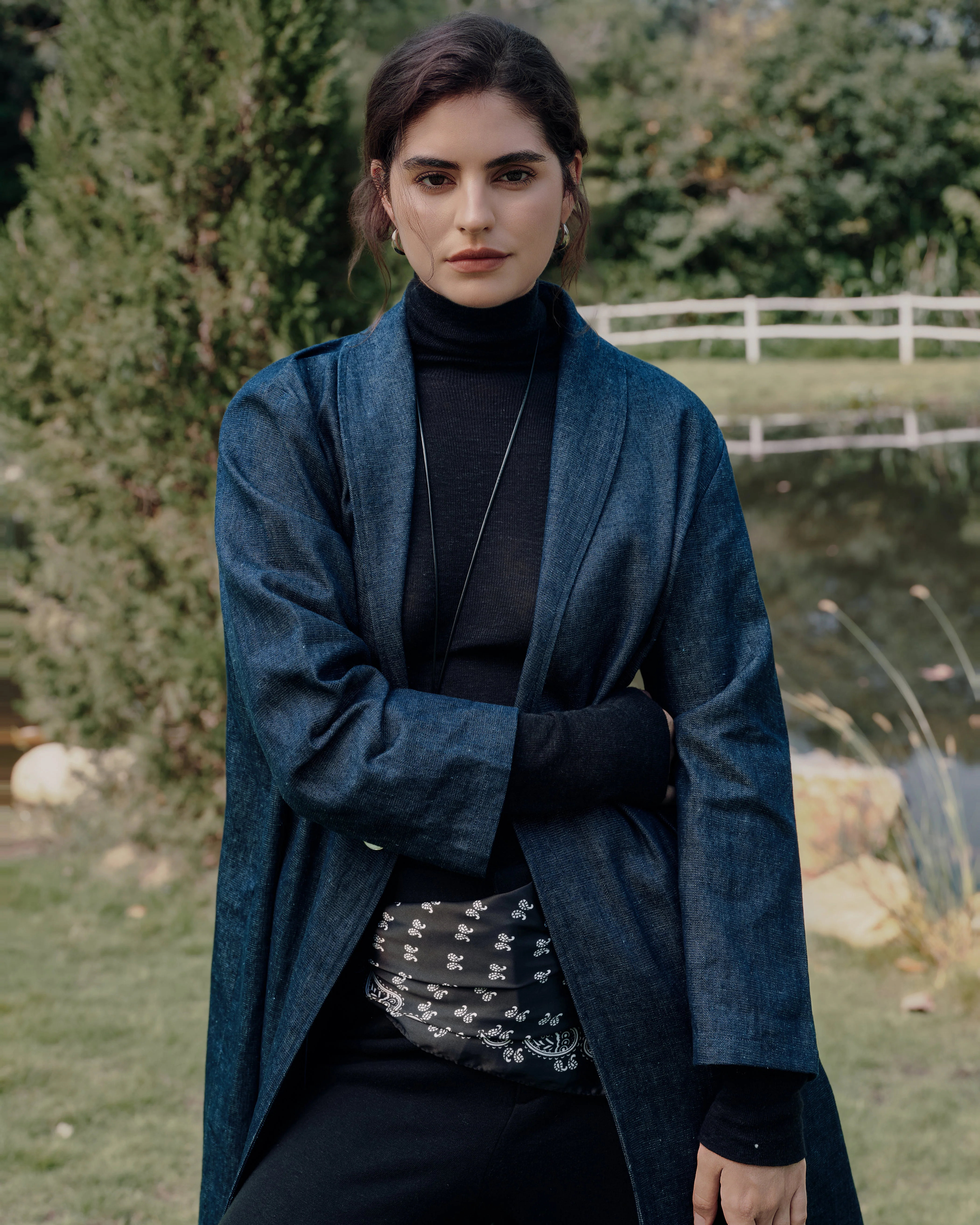 Ossa Knitted Hemp Turtleneck - Image 5